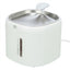 Trixie Drinkfontein Aqua Pure Kunststof / Rvs Wit 18X18X14,5 Cm