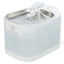 Trixie Drinkfontein Aqua Square Kunststof / Rvs Wit 23,5X16X15,5 Cm