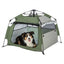 Trixie Hondentent Pop-Up Olijfgroen / Beige 100X100X80 Cm