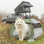 Trixie Hondentent Pop-Up Olijfgroen / Beige 100X100X80 Cm