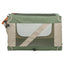 Trixie Kennel Comfy Bench Stof / Reismand Olijfgroen / Beige 47,5X70X44,5 Cm