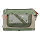 Trixie Kennel Comfy Bench Stof / Reismand Olijfgroen / Beige 47,5X70X44,5 Cm