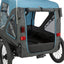 Trixie Fietskar Tot 23 Kg Blauw / Grijs S 70X88/131X88 Cm