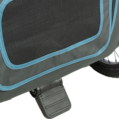 Trixie Fietskar Tot 45 Kg Blauw / Grijs L 81X112/155X112 Cm