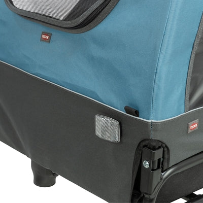 Trixie Fietskar Tot 45 Kg Blauw / Grijs L 81X112/155X112 Cm