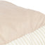 Trixie Vital Hondenmand Jonna Hoekig Ribfluweel Creme