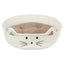 Trixie Kattenmand Rond Wit / Lichtbruin 45X45 Cm