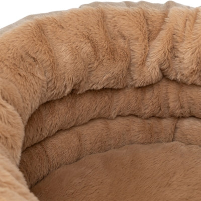 Trixie Hondenmand Liano Soft Rond Zand / Bruin 45X45X20 Cm