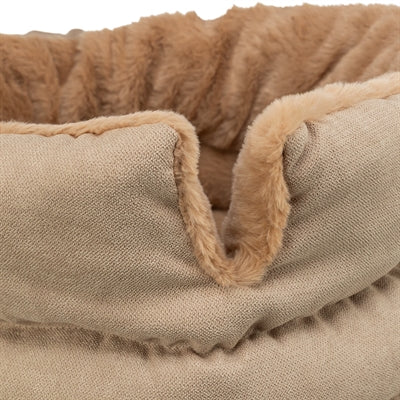 Trixie Hondenmand Liano Soft Rond Zand / Bruin 45X45X20 Cm