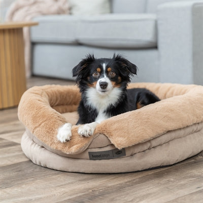 Trixie Hondenmand Liano Soft Rond Zand / Bruin 45X45X20 Cm
