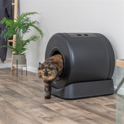 Trixie Zelfreinigende Elektrische Kattenbak Kunststof Zwart 51X56X54 Cm