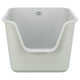 Trixie Kattenbak Pavo Hoge Rand Grijs 44X55X32 Cm