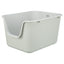 Trixie Kattenbak Pavo Hoge Rand Grijs 44X55X32 Cm
