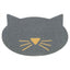 Trixie Kattenbakmat Kattenkop Pvc Lichtgrijs