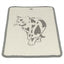 Trixie Krabmat Met Print Taupe 55X35 Cm