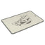 Trixie Krabmat Met Print Taupe 55X35 Cm