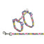 Trixie Kattentuigje Met Riem Bloemen Motief Assorti 27-45X1 Cm