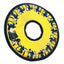 Minions Canvas Frisbee Geel 25X25X1,2 Cm
