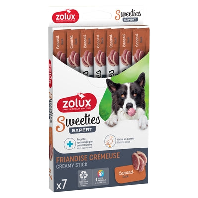 Zolux Sweeties Expert Creamy Sticks Eend 7X14 Gr