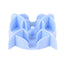 Zolux Slowfeeder / Inzet Stuk Voor Voerbak Silicone Blauw 13,5X13,5X3,5 Cm