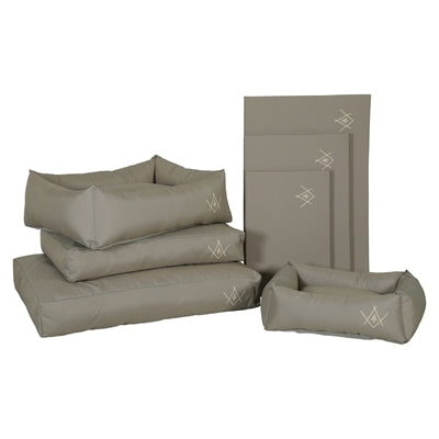 Zolux Hondenkussen 4 Seasons Waterafstotend Polyester Hoekig Khaki 91X60X23 Cm