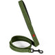 Zolux Expert Hondenriem Premium Leer / Neopreen Groen 100X1,5 Cm
