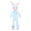 Zolux Furry Farm Ezel Hassan Pluche Met Touw Blauw 38X21X6 Cm