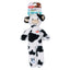 Zolux Furry Farm Koe Isache Pluche Met Touw Wit / Zwart 32X21X6 Cm