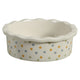 Zolux Voerbak Cosy Gestipt Keramiek Wit 10X10X3,5 Cm 100 Ml