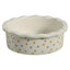 Zolux Voerbak Cosy Gestipt Keramiek Wit 10X10X3,5 Cm 100 Ml