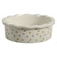 Zolux Voerbak Cosy Gestipt Keramiek Wit 10X10X3,5 Cm 100 Ml