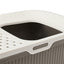 Savic Kattenbak Ease-In Wit / Mokka 58X39X39 Cm