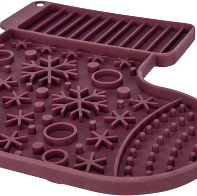 Trixie Xmas Lick'n'snack Likmat Met Zuignap Silicone 20 Cm