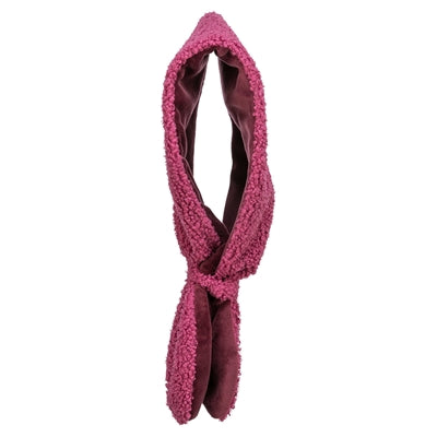 Trixie Xmas Sjaal Fluweellook Bordeaux 50 Cm