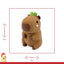 Happy Pet Kerst Capibara Latex 16X8X10 Cm