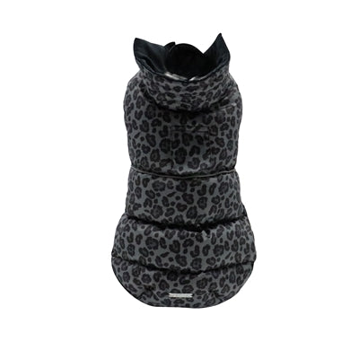 Croci Hondenjas Panthy Panterprint Gevoerd Grijs / Zwart 25 Cm