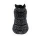 Croci Hondenjas Panthy Panterprint Gevoerd Grijs / Zwart 25 Cm