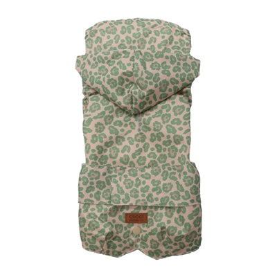 Croci Hondenjas Regenjas Nature Panterprint Beige / Groen 25 Cm