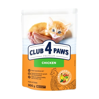 Club 4 Paws Premium Kitten Kip 300 Gr