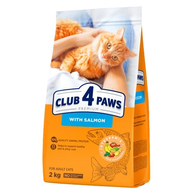 Club 4 Paws Premium Kat Adult Zalm 300 Gr