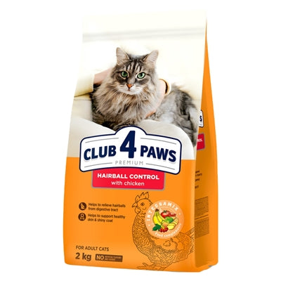 Club 4 Paws Premium Kat Adult Hairball Control 300 Gr