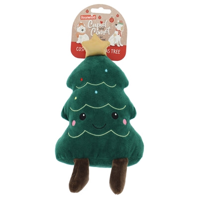 Roseline Rosewood Kerstboom Met Beentjes Pluche 29X16X9 Cm