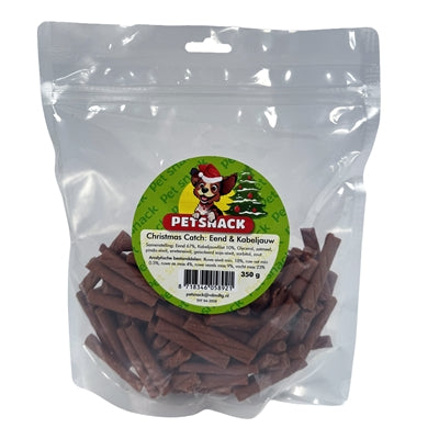 Petsnack Christmas Catch Eend/Kabeljauw